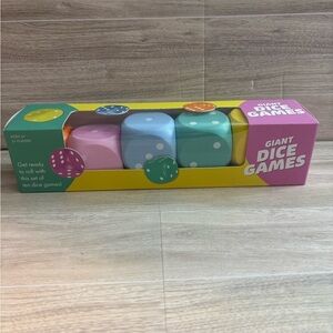 Vibrant Dice Game Set